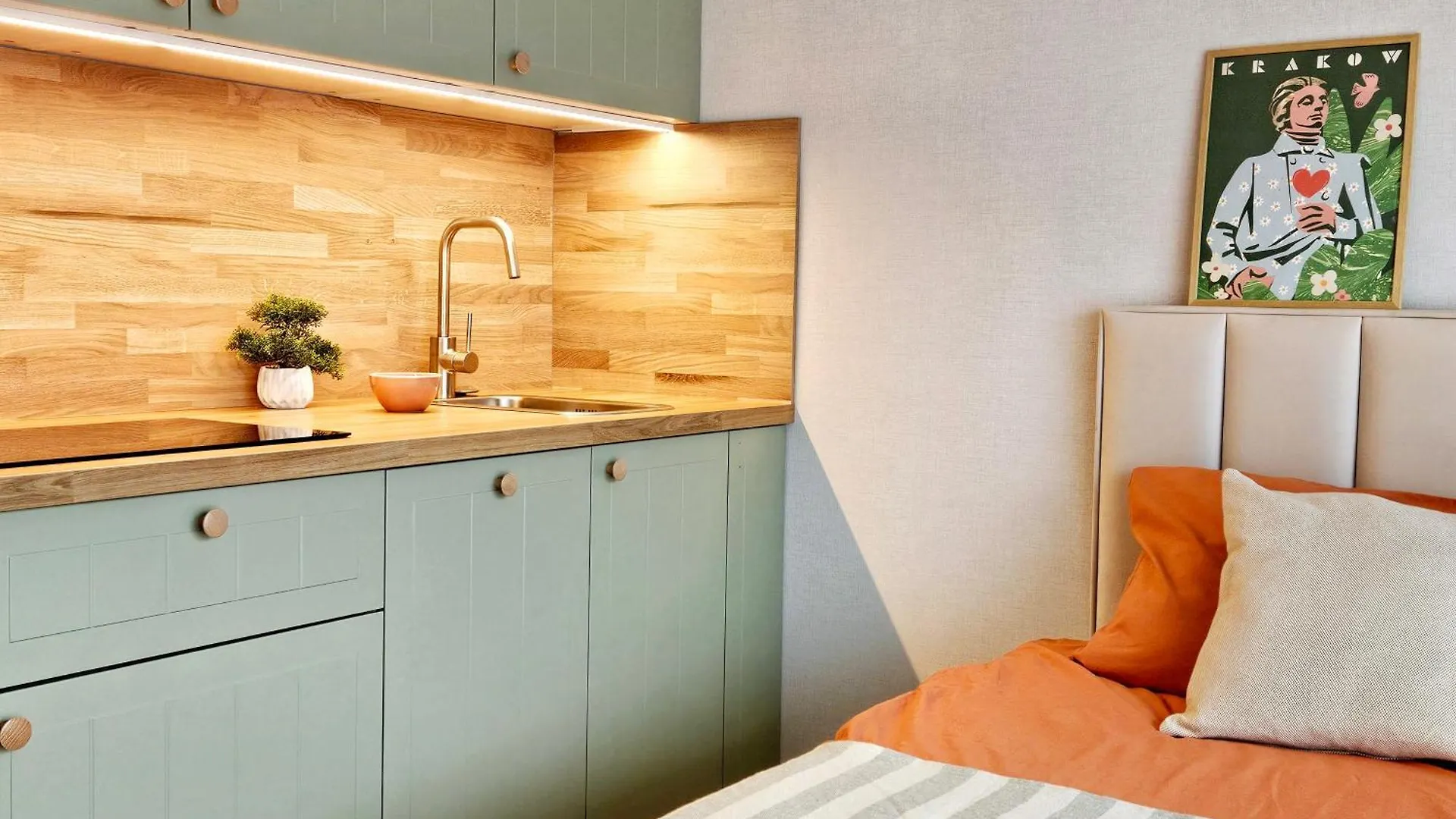 Katowa Studio - Sauna, Ac, Balcony Krakow Poland